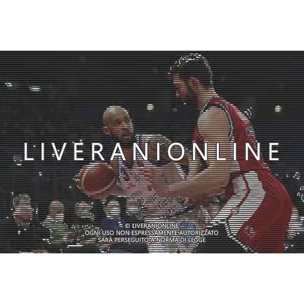 PESARO - Legabasket Frecciarossa Finaleight 2022 - Coppa Italia Olimpia Milano - Dinamo Sassari 16/02/2022 nella foto: Logan David(Banco di Sardegna Sassari) ©Claudio Zamagni/Agenzia Aldo Liverani /AGENZIA ALDO LIVERANI SAS