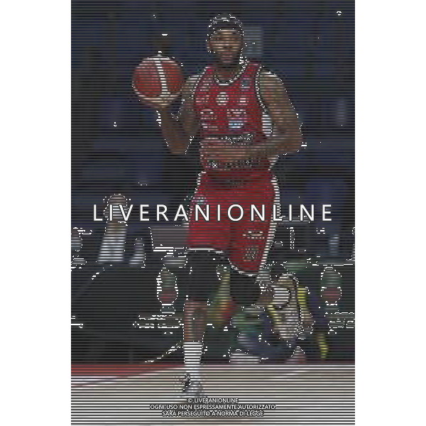 PESARO - Legabasket Frecciarossa Finaleight 2022 - Coppa Italia Olimpia Milano - Dinamo Sassari 16/02/2022 nella foto: Delaney Malcom(AX Armani Exchanghe Olimpia Milano) ©Claudio Zamagni/Agenzia Aldo Liverani /AGENZIA ALDO LIVERANI SAS