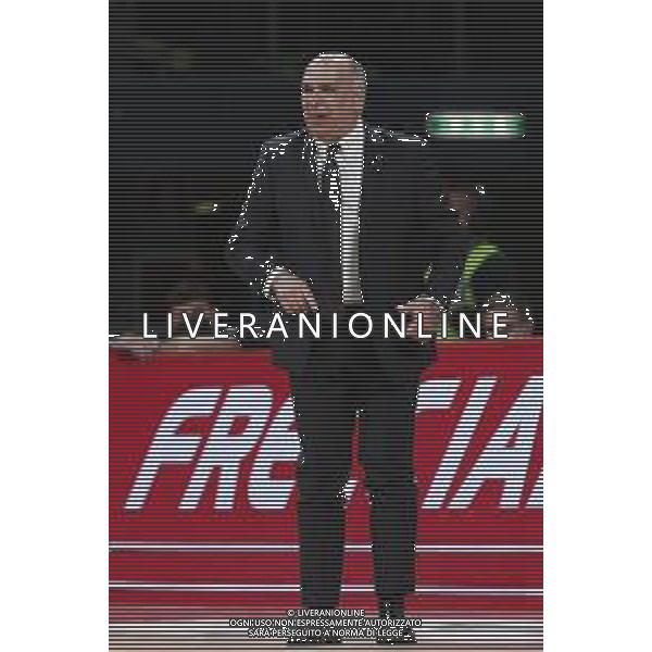 PESARO - Legabasket Frecciarossa Finaleight 2022 - Coppa Italia Dolomiti Energia Trento - Germani Brescia 16/02/2022 nella foto: Coach Molin emanuele ©Claudio Zamagni/Agenzia Aldo Liverani