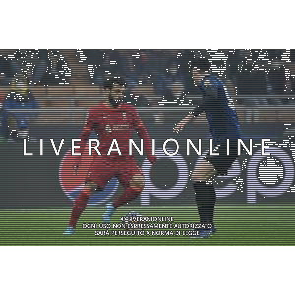 Mohamed Salah (Liverpool) Inter vs Liverpool UEFA Champions League ottavi di finale - gara di andata Milano 16-02-2022 Stadio Giuseppe Meazza - San Siro foto Roberto Garavaglia/ag. Aldo Liverani sas /AGENZIA ALDO LIVERANI SAS
