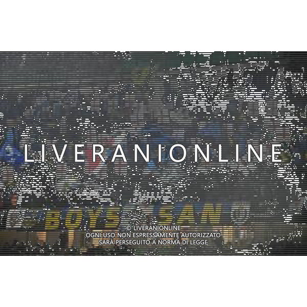 tifosi Inter Inter vs Liverpool UEFA Champions League ottavi di finale - gara di andata Milano 16-02-2022 Stadio Giuseppe Meazza - San Siro foto Roberto Garavaglia/ag. Aldo Liverani sas /AGENZIA ALDO LIVERANI SAS