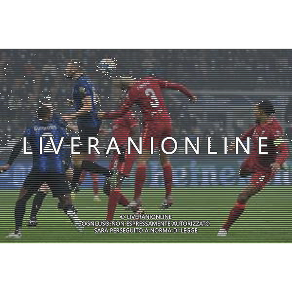 Fabinho (Liverpool) occasione da gol Inter vs Liverpool UEFA Champions League ottavi di finale - gara di andata Milano 16-02-2022 Stadio Giuseppe Meazza - San Siro foto Roberto Garavaglia/ag. Aldo Liverani sas /AGENZIA ALDO LIVERANI SAS