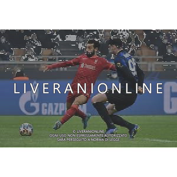 Mohamed Salah (Liverpool) Inter vs Liverpool UEFA Champions League ottavi di finale - gara di andata Milano 16-02-2022 Stadio Giuseppe Meazza - San Siro foto Roberto Garavaglia/ag. Aldo Liverani sas /AGENZIA ALDO LIVERANI SAS