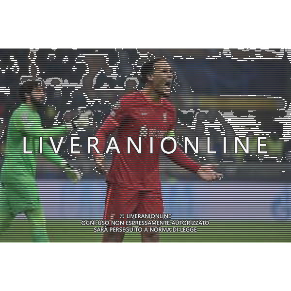Virgil van Dijk (Liverpool) Inter vs Liverpool UEFA Champions League ottavi di finale - gara di andata Milano 16-02-2022 Stadio Giuseppe Meazza - San Siro foto Roberto Garavaglia/ag. Aldo Liverani sas /AGENZIA ALDO LIVERANI SAS