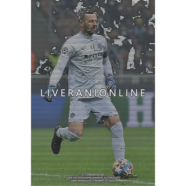 Samir Handanovic (Inter) Inter vs Liverpool UEFA Champions League ottavi di finale - gara di andata Milano 16-02-2022 Stadio Giuseppe Meazza - San Siro foto Roberto Garavaglia/ag. Aldo Liverani sas /AGENZIA ALDO LIVERANI SAS