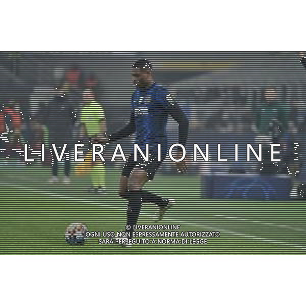 Denzel Dumfries (Inter) Inter vs Liverpool UEFA Champions League ottavi di finale - gara di andata Milano 16-02-2022 Stadio Giuseppe Meazza - San Siro foto Roberto Garavaglia/ag. Aldo Liverani sas /AGENZIA ALDO LIVERANI SAS