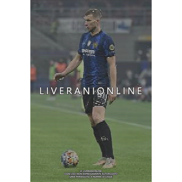 Edin Dzeko (Inter) Inter vs Liverpool UEFA Champions League ottavi di finale - gara di andata Milano 16-02-2022 Stadio Giuseppe Meazza - San Siro foto Roberto Garavaglia/ag. Aldo Liverani sas /AGENZIA ALDO LIVERANI SAS