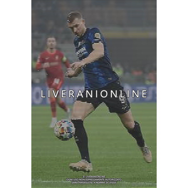 Edin Dzeko (Inter) Inter vs Liverpool UEFA Champions League ottavi di finale - gara di andata Milano 16-02-2022 Stadio Giuseppe Meazza - San Siro foto Roberto Garavaglia/ag. Aldo Liverani sas /AGENZIA ALDO LIVERANI SAS