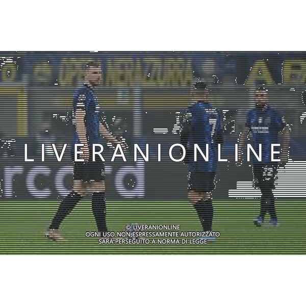 delusione Inter Inter vs Liverpool UEFA Champions League ottavi di finale - gara di andata Milano 16-02-2022 Stadio Giuseppe Meazza - San Siro foto Roberto Garavaglia/ag. Aldo Liverani sas /AGENZIA ALDO LIVERANI SAS