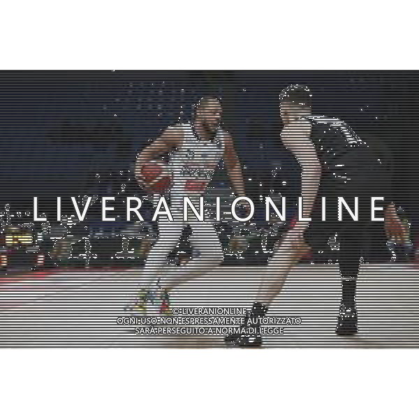 PESARO - Legabasket Frecciarossa Finaleight 2022 - Coppa Italia Virtus Bologna - Happy Casa Brindisi 17/02/2022 nella foto: Chappel Jeremy (Happy Casa Brindisi) ©Claudio Zamagni/Agenzia Aldo Liverani /AGENZIA ALDO LIVERANI SAS
