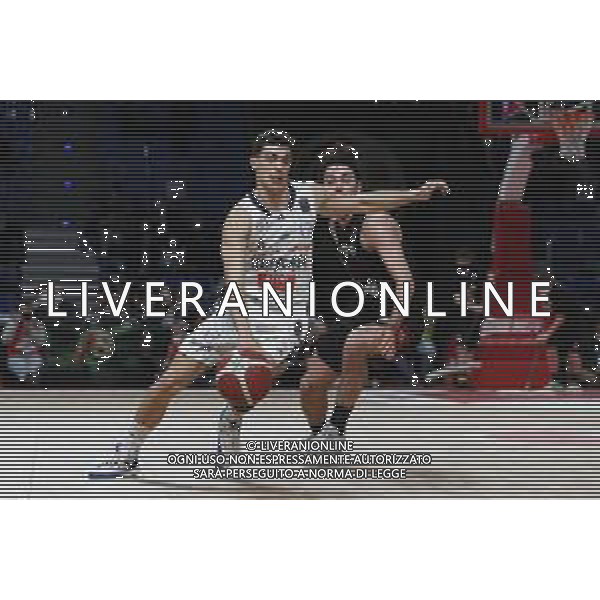 PESARO - Legabasket Frecciarossa Finaleight 2022 - Coppa Italia Virtus Bologna - Happy Casa Brindisi 17/02/2022 nella foto: Zanelli Alessandro (Happy Casa Brindisi) ©Claudio Zamagni/Agenzia Aldo Liverani /AGENZIA ALDO LIVERANI SAS