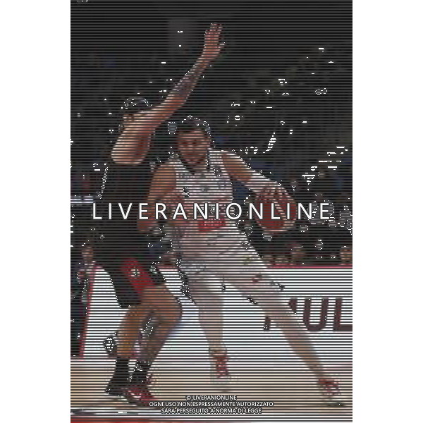PESARO - Legabasket Frecciarossa Finaleight 2022 - Coppa Italia Virtus Bologna - Happy Casa Brindisi 17/02/2022 nella foto: Gentile Alessandro (Happy Casa Brindisi) ©Claudio Zamagni/Agenzia Aldo Liverani /AGENZIA ALDO LIVERANI SAS