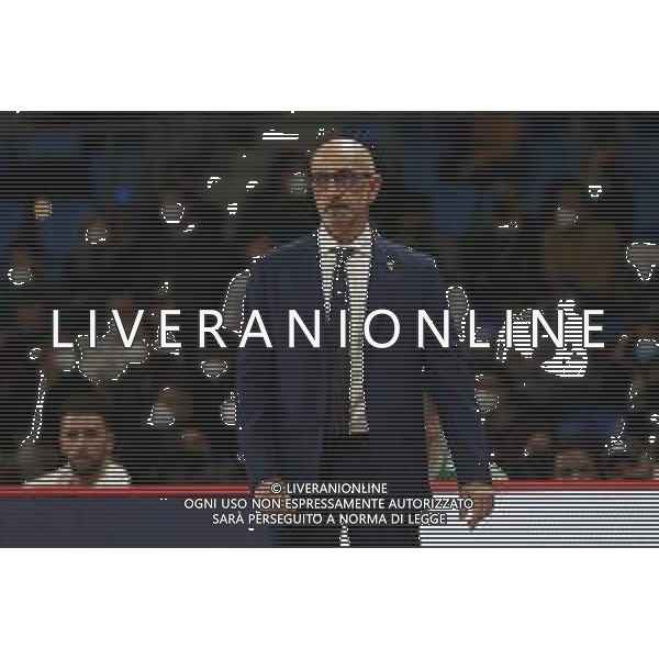 PESARO - Legabasket Frecciarossa Finaleight 2022 - Coppa Italia Virtus Bologna - Happy Casa Brindisi 17/02/2022 nella foto: Coach Vitucci Francesco (Happy Casa Brindisi) ©Claudio Zamagni/Agenzia Aldo Liverani /AGENZIA ALDO LIVERANI SAS