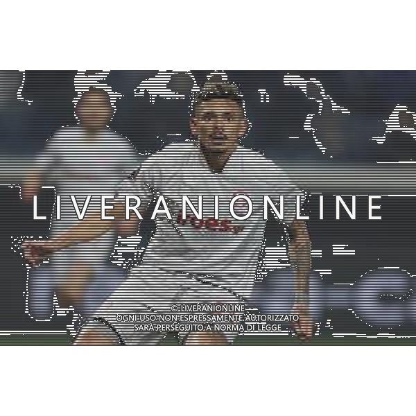 Francesco Scaccianoce/LMedia - Atalanta BC vs Olympiakos - football Europa League match 2021/2022 February 17 2022 - Gewiss Stadium Bergamo, Italy Atalanta BC vs Olympiakos Photo showing: Tiquinho Soares (Olympiacos FC) looks on @Francesco Scaccianoce/LiveMedia /AGENZIA ALDO LIVERANI SAS