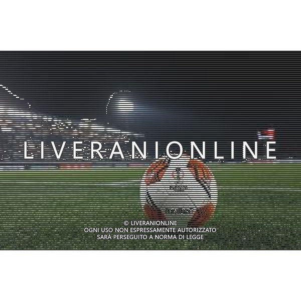 Francesco Scaccianoce/LMedia - Atalanta BC vs Olympiakos - football Europa League match 2021/2022 February 17 2022 - Gewiss Stadium Bergamo, Italy Atalanta BC vs Olympiakos Photo showing: A general view of the official UEFA Europa League match ball- Pallone @Francesco Scaccianoce/LiveMedia /AGENZIA ALDO LIVERANI SAS