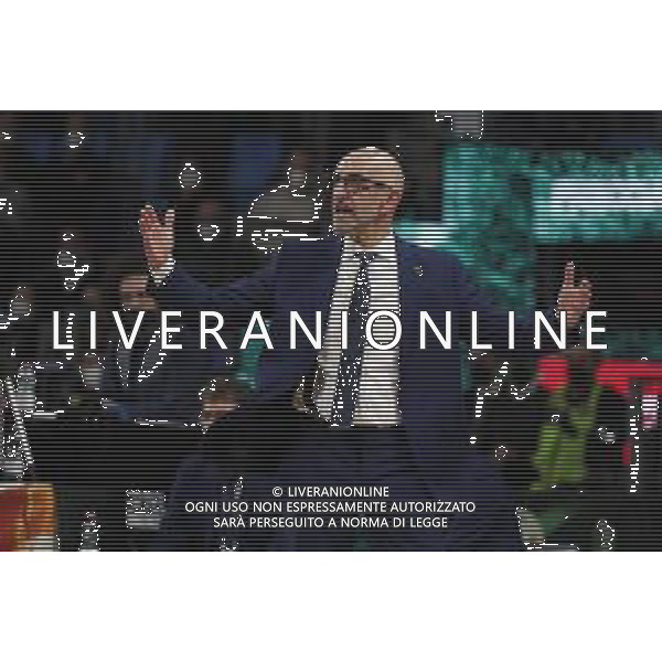 PESARO - Legabasket Frecciarossa Finaleight 2022 - Coppa Italia Virtus Bologna - Happy Casa Brindisi 17/02/2022 nella foto: Coach Vitucci Francesco (Happy Casa Brindisi) ©Claudio Zamagni/Agenzia Aldo Liverani /AGENZIA ALDO LIVERANI SAS