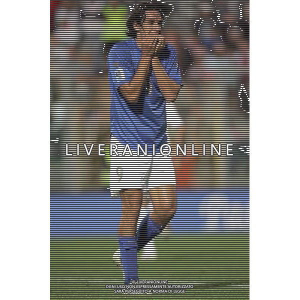 PALERMO 08/10/2005 ITALIA-SLOVENIA QUAL MONDIALI 2006 NELLA FOTO LUCA TONI AGENZIA ALDO LIVERANI
