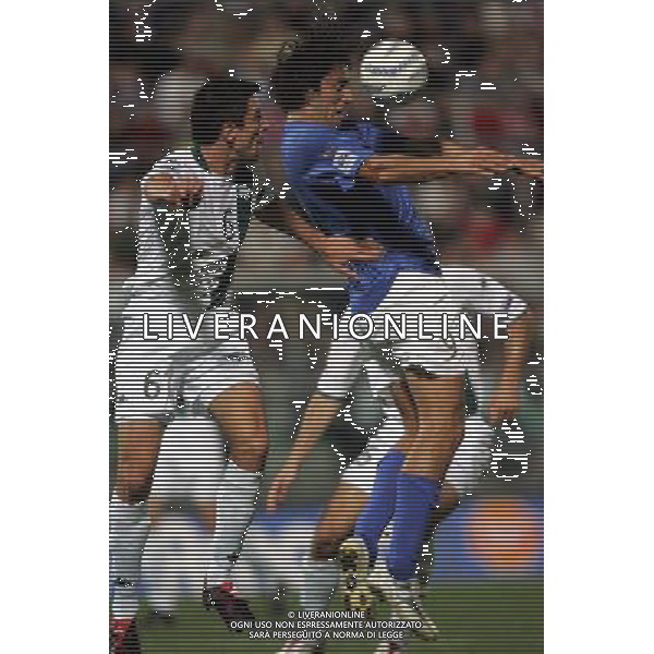 PALERMO 08/10/2005 ITALIA-SLOVENIA QUAL MONDIALI 2006 NELLA FOTO LUCA TONI AGENZIA ALDO LIVERANI