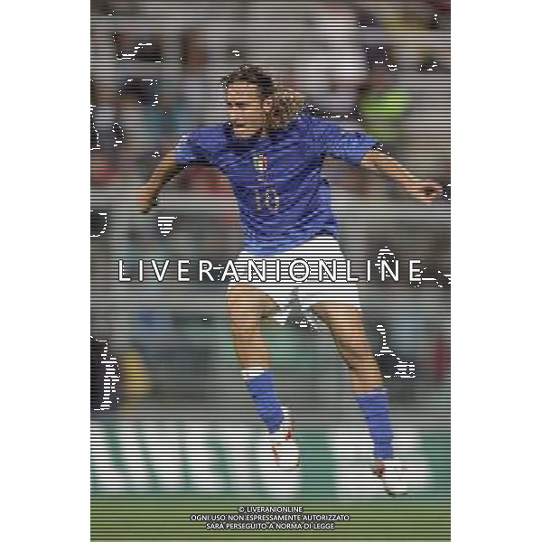 PALERMO 08/10/2005 ITALIA-SLOVENIA QUAL MONDIALI 2006 NELLA FOTO FRANCESCO TOTTI AGENZIA ALDO LIVERANI