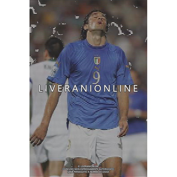 PALERMO 08/10/2005 ITALIA-SLOVENIA QUAL MONDIALI 2006 NELLA FOTO LUCA TONI AGENZIA ALDO LIVERANI