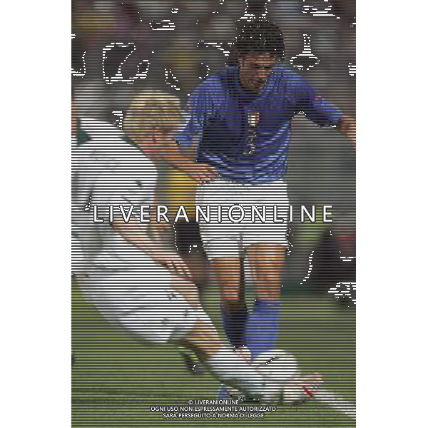 PALERMO 08/10/2005 ITALIA-SLOVENIA QUAL MONDIALI 2006 NELLA FOTO GROSSO FABIO AGENZIA ALDO LIVERANI