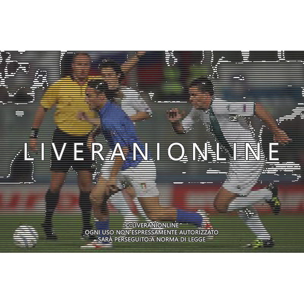 PALERMO 08/10/2005 ITALIA-SLOVENIA QUAL MONDIALI 2006 NELLA FOTO TOTTI FRANCESCO AGENZIA ALDO LIVERANI