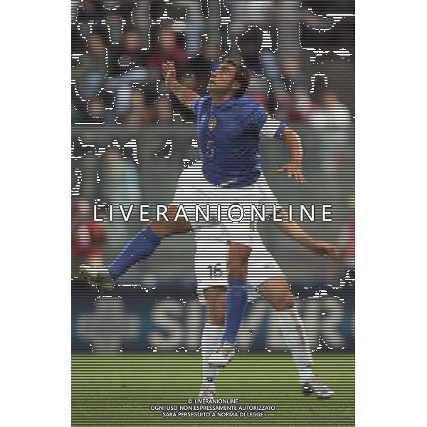 PALERMO 08/10/2005 ITALIA-SLOVENIA QUAL MONDIALI 2006 NELLA FOTO CANNAVARO FABIO AGENZIA ALDO LIVERANI