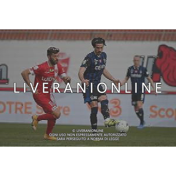 © TVRG Leonardo Mancuso (Monza) SX e Maxime Leverbe (Pisa) DX Monza vs Pisa Campionato Serie BKT - 24a giornata Monza 19-02-2022 U-Power Stadium foto Roberto Garavaglia/ag. Aldo Liverani sas