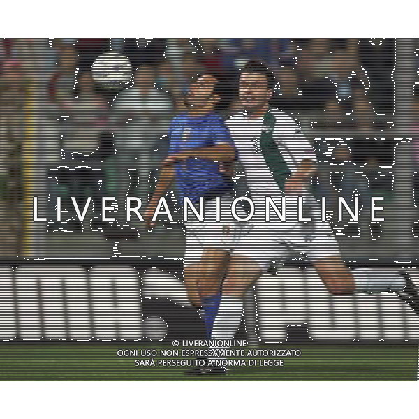 PALERMO 08/10/2005 ITALIA-SLOVENIA QUAL MONDIALI 2006 NELLA FOTO ZAMBROTTA GIANLUCA AGENZIA ALDO LIVERANI