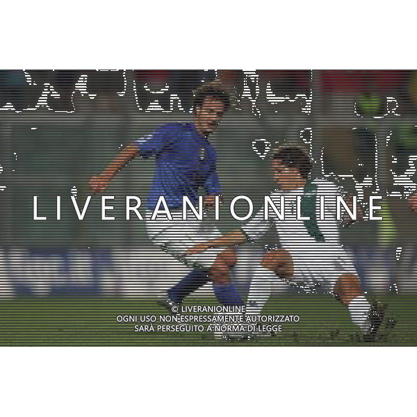 PALERMO 08/10/2005 ITALIA-SLOVENIA QUAL MONDIALI 2006 NELLA FOTO GILARDINO ALBERTO AGENZIA ALDO LIVERANI