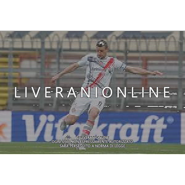 Loris Cerquiglini/LMedia - AC Perugia vs US Cremonese - Italian soccer Serie B match 2021/2022 February 19 2022 - Stadio Renato Curi Perugia, Italy AC Perugia vs US Cremonese Photo showing: ciofani daniel (n.9 us cremonese) @Loris Cerquiglini/LiveMedia AG ALDO LIVERANI SAS