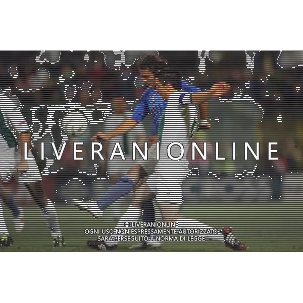 PALERMO 08/10/2005 ITALIA-SLOVENIA QUAL MONDIALI 2006 NELLA FOTO ALBERTO GILARDINO AGENZIA ALDO LIVERANI