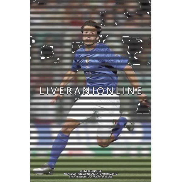 PALERMO 08/10/2005 ITALIA-SLOVENIA QUAL MONDIALI 2006 NELLA FOTO ALBERTO GILARDINO AGENZIA ALDO LIVERANI