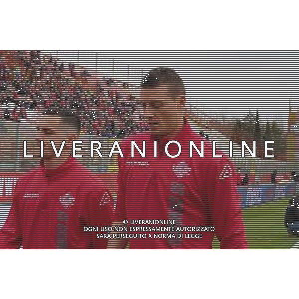 Loris Cerquiglini/LMedia - AC Perugia vs US Cremonese - Italian soccer Serie B match 2021/2022 February 19 2022 - Stadio Renato Curi Perugia, Italy AC Perugia vs US Cremonese Photo showing: ciofani daniel (n.9 us cremonese) @Loris Cerquiglini/LiveMedia /AGENZIA ALDO LIVERANI SAS