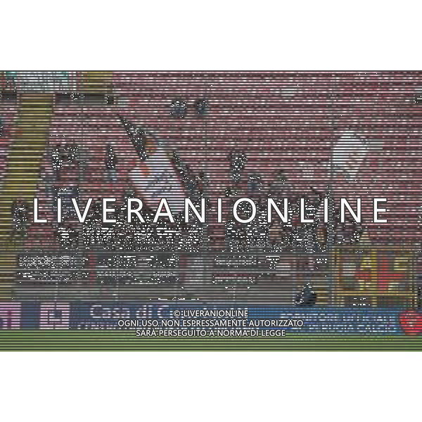 Loris Cerquiglini/LMedia - AC Perugia vs US Cremonese - Italian soccer Serie B match 2021/2022 February 19 2022 - Stadio Renato Curi Perugia, Italy AC Perugia vs US Cremonese Photo showing: tifosi cremonese @Loris Cerquiglini/LiveMedia /AGENZIA ALDO LIVERANI SAS
