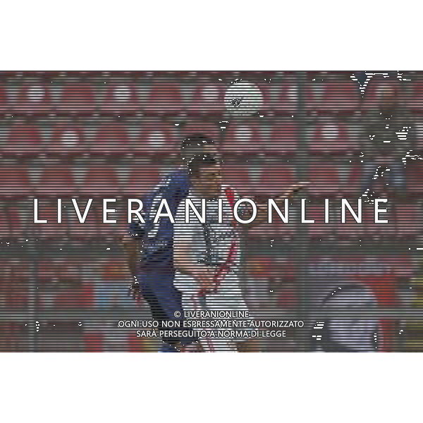 Loris Cerquiglini/LMedia - AC Perugia vs US Cremonese - Italian soccer Serie B match 2021/2022 February 19 2022 - Stadio Renato Curi Perugia, Italy AC Perugia vs US Cremonese Photo showing: ciofani daniel (n.9 us cremonese) @Loris Cerquiglini/LiveMedia /AGENZIA ALDO LIVERANI SAS