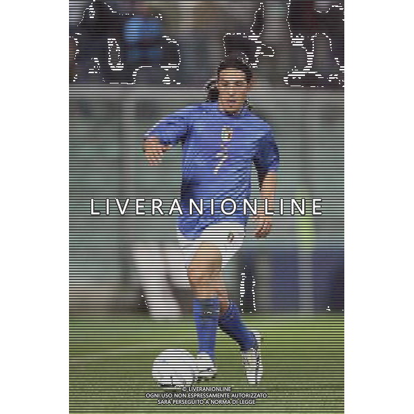 PALERMO 08/10/2005 ITALIA-SLOVENIA QUAL MONDIALI 2006 NELLA FOTO CAMORANESI MAURO AGENZIA ALDO LIVERANI