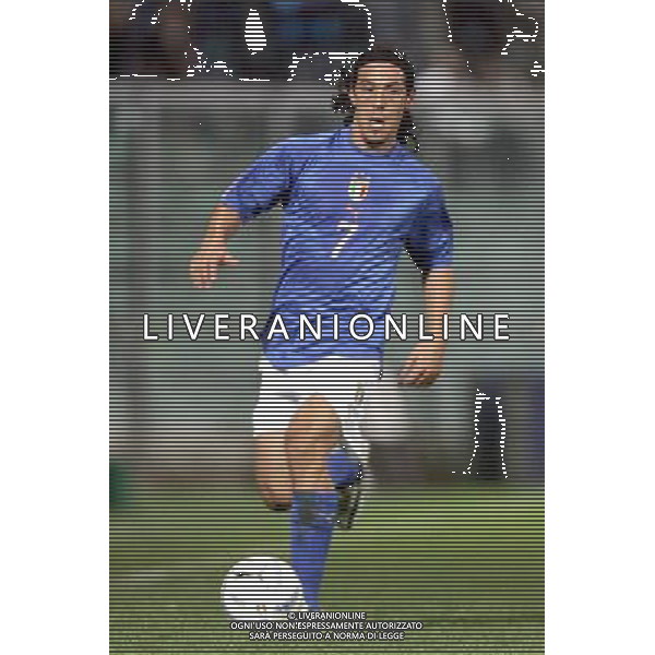 PALERMO 08/10/2005 ITALIA-SLOVENIA QUAL MONDIALI 2006 NELLA FOTO CAMORANESI MAURO AGENZIA ALDO LIVERANI