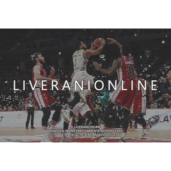PESARO - Legabasket Frecciarossa Finaleight 2022 - Semifinale di Coppa Italia Armani Olimpia Milano - Germani Brescia 19/02/2022 nella foto: Nazareth Mitrou-long ©Claudio Zamagni/Agenzia Aldo Liverani AGENZIA ALDO LIVERANI SAS