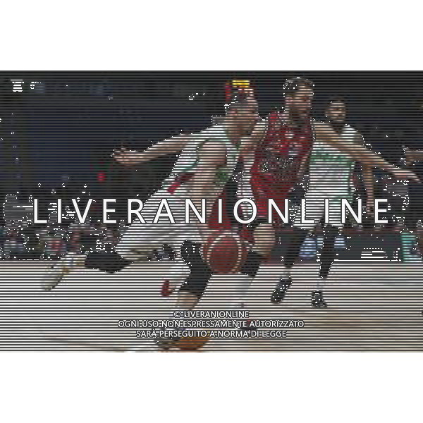 PESARO - Legabasket Frecciarossa Finaleight 2022 - Semifinale di Coppa Italia Armani Olimpia Milano - Germani Brescia 19/02/2022 nella foto: Petrucelli John(Germani Basket Brescia) ©Claudio Zamagni/Agenzia Aldo Liverani AGENZIA ALDO LIVERANI SAS