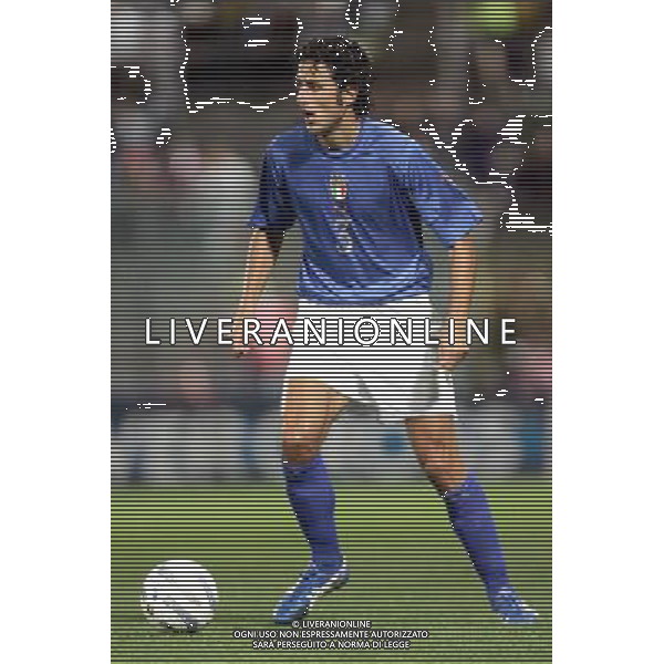 PALERMO 08/10/2005 ITALIA-SLOVENIA QUAL MONDIALI 2006 NELLA FOTO FABIO GROSSO AGENZIA ALDO LIVERANI