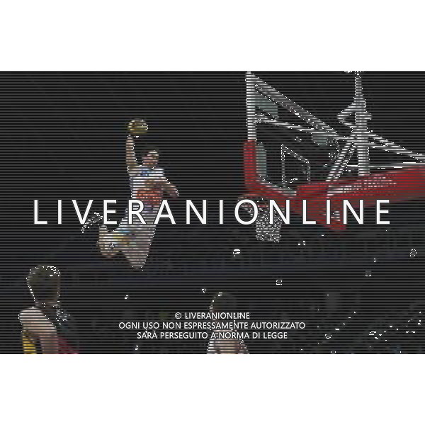 PESARO - Legabasket Frecciarossa Finaleight 2022 - Semifinale di Coppa Italia Armani Olimpia Milano - Germani Brescia 19/02/2022 nella foto: dunking devils ©Claudio Zamagni/Agenzia Aldo Liverani / AGENZIA ALDO LIVERANI SAS