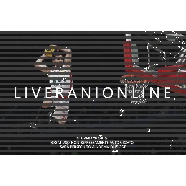 PESARO - Legabasket Frecciarossa Finaleight 2022 - Semifinale di Coppa Italia Armani Olimpia Milano - Germani Brescia 19/02/2022 nella foto: dunking devils ©Claudio Zamagni/Agenzia Aldo Liverani / AGENZIA ALDO LIVERANI SAS
