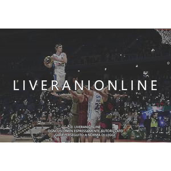 PESARO - Legabasket Frecciarossa Finaleight 2022 - Semifinale di Coppa Italia Armani Olimpia Milano - Germani Brescia 19/02/2022 nella foto: dunking devils ©Claudio Zamagni/Agenzia Aldo Liverani / AGENZIA ALDO LIVERANI SAS