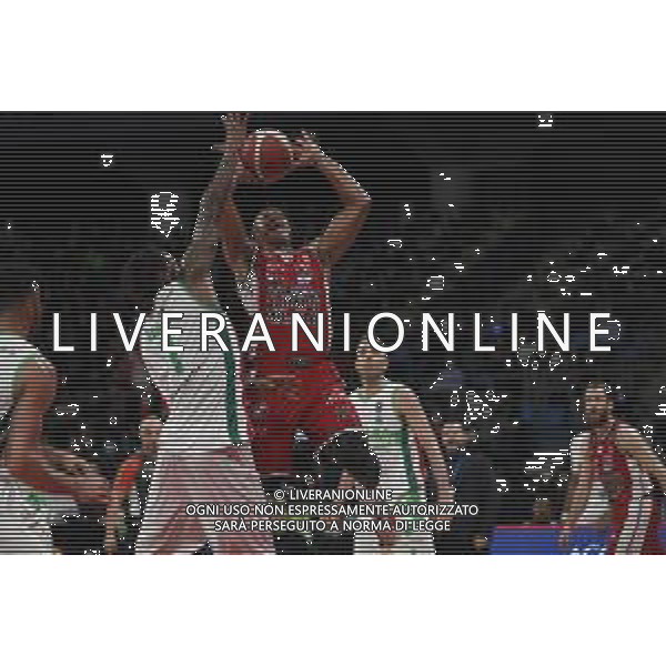 PESARO - Legabasket Frecciarossa Finaleight 2022 - Semifinale di Coppa Italia Armani Olimpia Milano - Germani Brescia 19/02/2022 nella foto: Hall Devon(AX Armani Exchanghe Olimpia Milano) ©Claudio Zamagni/Agenzia Aldo Liverani / AGENZIA ALDO LIVERANI SAS