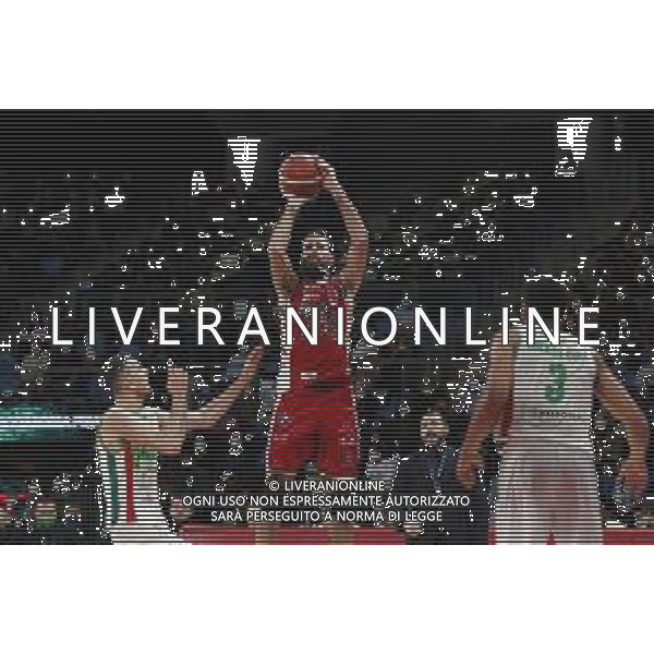 PESARO - Legabasket Frecciarossa Finaleight 2022 - Semifinale di Coppa Italia Armani Olimpia Milano - Germani Brescia 19/02/2022 nella foto: Datome Luigi(AX Armani Exchanghe Olimpia Milano) ©Claudio Zamagni/Agenzia Aldo Liverani / AGENZIA ALDO LIVERANI SAS