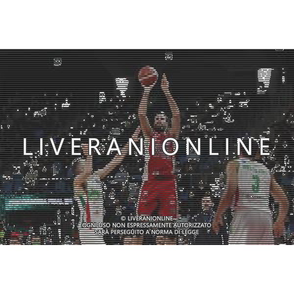 PESARO - Legabasket Frecciarossa Finaleight 2022 - Semifinale di Coppa Italia Armani Olimpia Milano - Germani Brescia 19/02/2022 nella foto: Datome Luigi(AX Armani Exchanghe Olimpia Milano) ©Claudio Zamagni/Agenzia Aldo Liverani / AGENZIA ALDO LIVERANI SAS