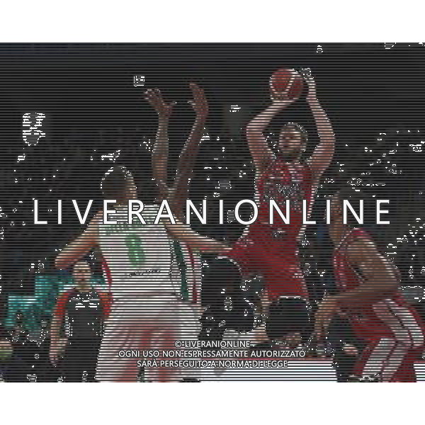 PESARO - Legabasket Frecciarossa Finaleight 2022 - Semifinale di Coppa Italia Armani Olimpia Milano - Germani Brescia 19/02/2022 nella foto: Datome Luigi(AX Armani Exchanghe Olimpia Milano) ©Claudio Zamagni/Agenzia Aldo Liverani / AGENZIA ALDO LIVERANI SAS