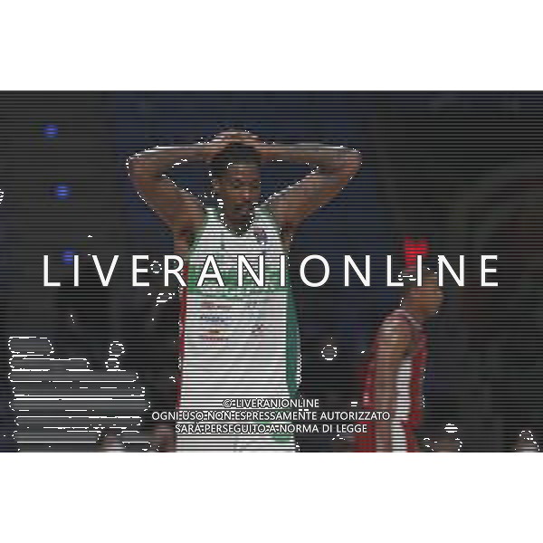 PESARO - Legabasket Frecciarossa Finaleight 2022 - Semifinale di Coppa Italia Armani Olimpia Milano - Germani Brescia 19/02/2022 nella foto: delusione Kenny Gabriel(Germani Basket Brescia) ©Claudio Zamagni/Agenzia Aldo Liverani / AGENZIA ALDO LIVERANI SAS