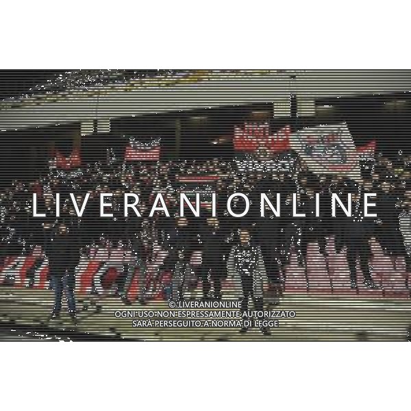 SALERNITANA - MILAN CAMPIONATO CALCIO SERIE A TIM 19.02.2022 NELLA FOTO TIFOSI MILAN ©ROSITO / AGENZIA ALDO LIVERANI SAS